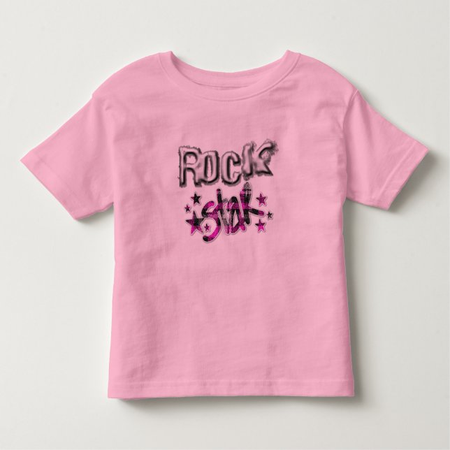 rockstar toddler t-shirt (Front)