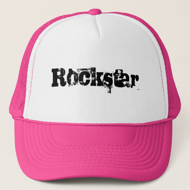 Rockstar Trucker Hat (Front)