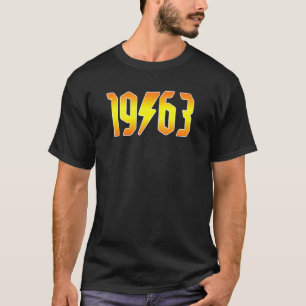 Rockstars are Born in 1963 Birthday Rock N Roll Gr T-Shirt