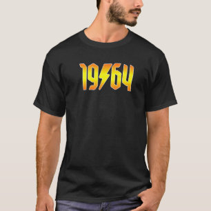 Rockstars are Born in 1964 Birthday Rock N Roll Gr T-Shirt