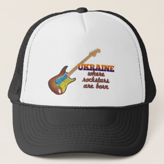 Rockstars are born in Ukraine Trucker Hat