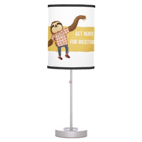 Rocksteady Sloth Table Lamp