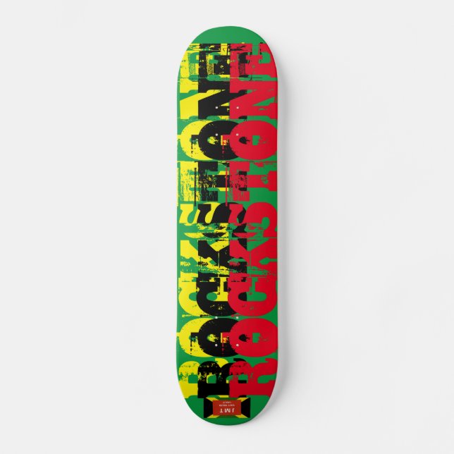 ROCKSTONE Skateboard (Front)