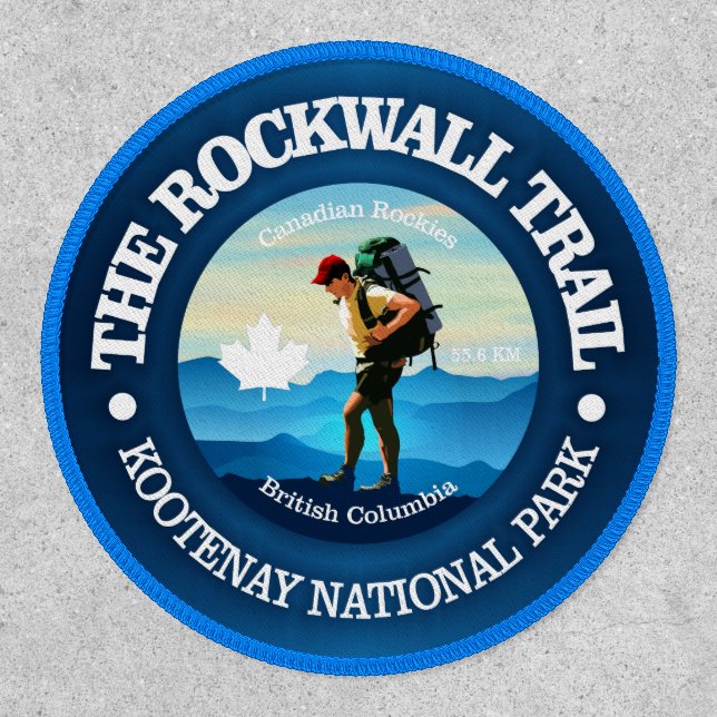 Rockwall Trail  Patch (Front)