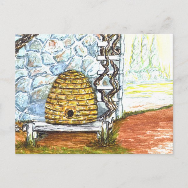 rockwall with skep postcard (Front)