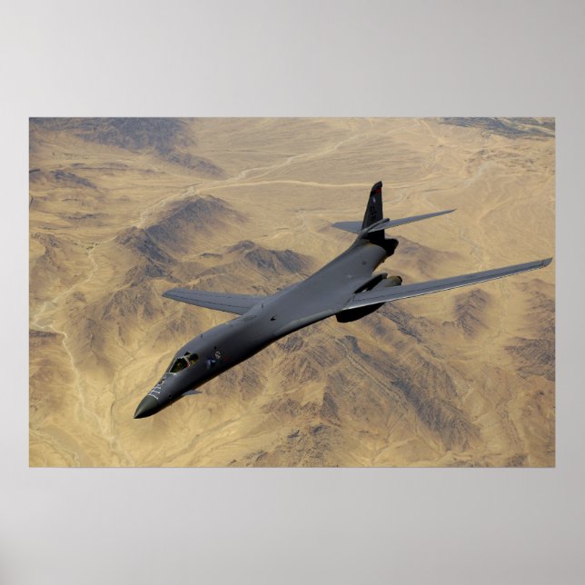 Rockwel B-1B Bomber Poster (Front)