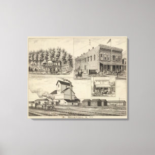 Rockwel County, Kansas Canvas Print