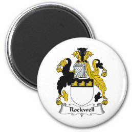 Rockwell Family Crest Magnet