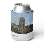 Rockwell in Winter at Grove City College Can Cooler