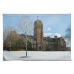 Rockwell in Winter at Grove City College Cloth Placemat