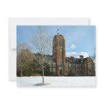 Rockwell in Winter at Grove City College Holiday Card