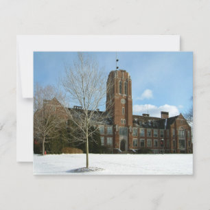 Rockwell in Winter at Grove City College Holiday Card