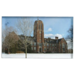 Rockwell in Winter at Grove City College Place Card Holder