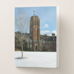 Rockwell in Winter at Grove City College Pocket Folder