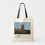 Rockwell in Winter at Grove City College Tote Bag