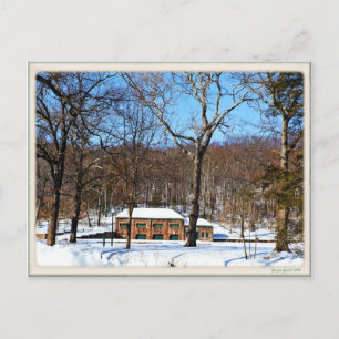 Rockwell Park, Bristol CT Postcard