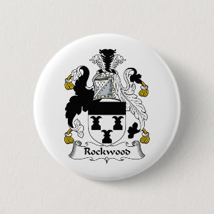 Rockwood Family Crest Pinback Button