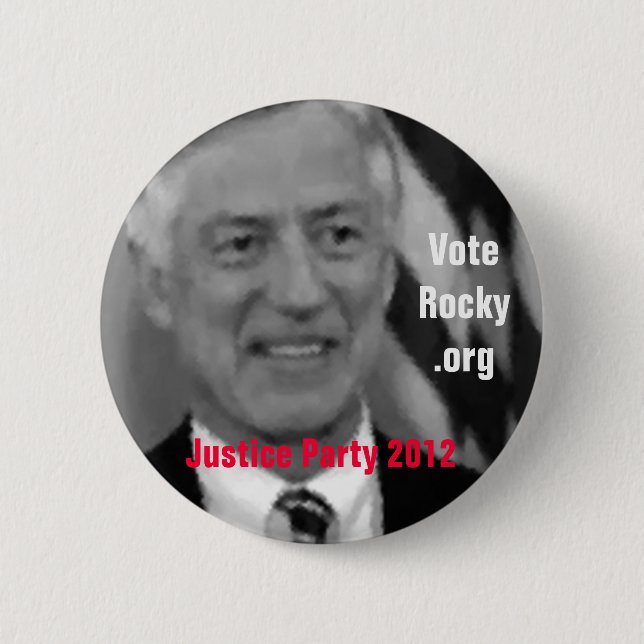 Rocky Anderson for President Pinback Button (Front)
