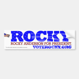 Rocky Anderson For President Sticker