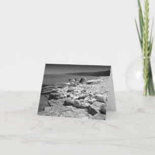 Rocky Beach Custom Note Card