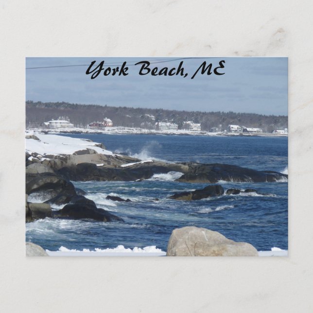 Rocky Coast Postcard (Front)