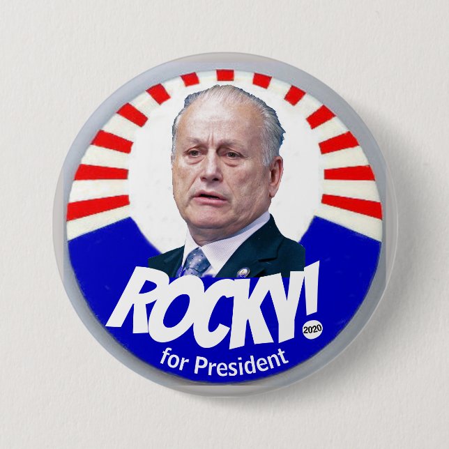 Rocky De La Fuente for President 2020 Button (Front)