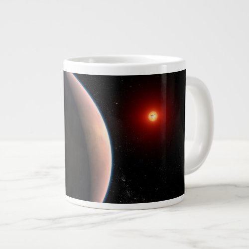 Rocky Exoplanet Gj 486 B Orbiting A Red Dwarf Star Giant Coffee Mug