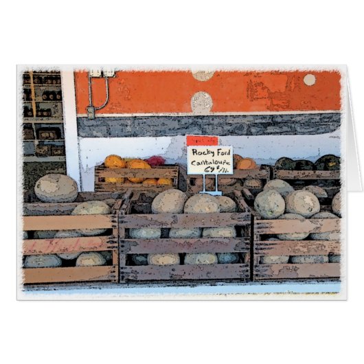 Rocky Ford Melons Cards (Front Horizontal)