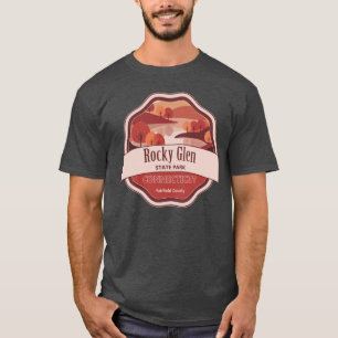 Rocky Glen State Park Fairfield County Connecticut T-Shirt