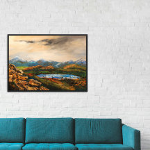"Rocky Heights" Landscape Painting