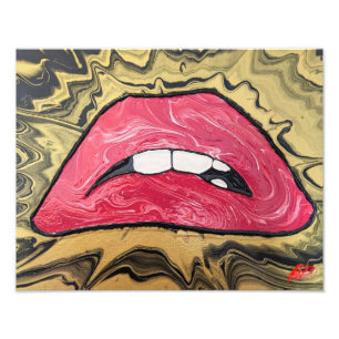 Rocky Horror Lips 2 Photo Print
