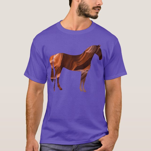 Rocky Horse Grand Canyon rocks T-Shirt (Front)