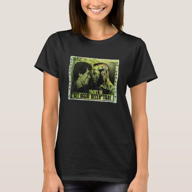 Rocky III Clubber Lang Eyes Of The Tiger T-Shirt (Front)