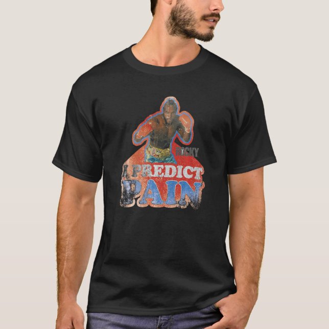 Rocky III I Predict Pain   T-Shirt (Front)