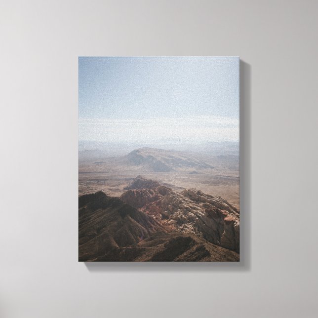 Rocky Landscape Canvas Print (Front)