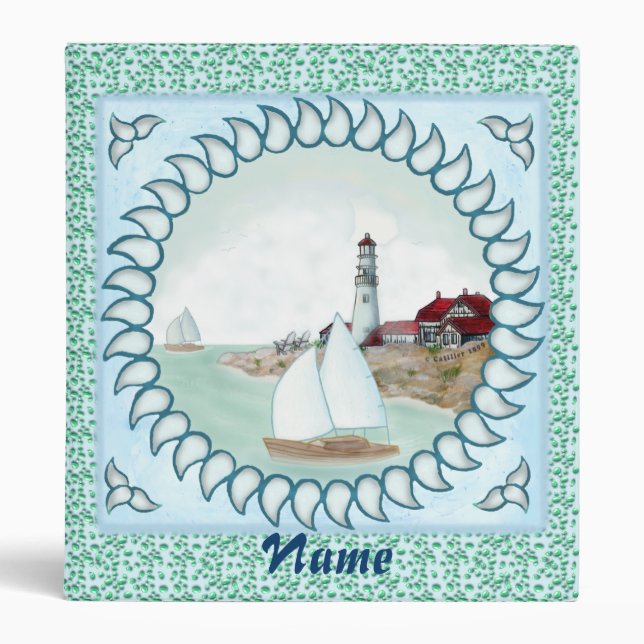 Rocky Lighthouse  binder (Front)