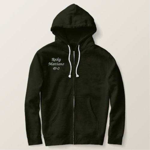 Rocky Marciano 49_0 Embroidered jacket Embroidered Hoodie