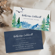 Rocky Mountain Adventure Guide Business Card at Zazzle