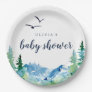 Rocky Mountain Baby Shower Paper Plates