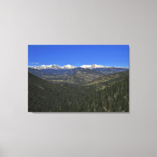 Rocky Mountain Backcountry Canvas Print