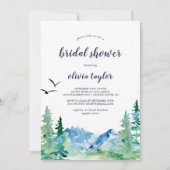 Rocky Mountain Bridal Shower Invitation (Front)