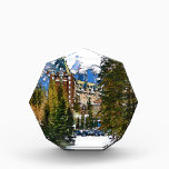 Rocky Mountain Castle - Banff Canada Acrylic Award<br><div class="desc">There is nothing like visiting a world class resort such as Banff,  in the Canadian Rockies and staying in superior lodgings surrounded by the towering Rocky Mountains.</div>