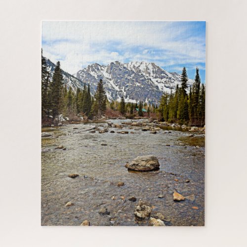 Rocky Mountain Clear Brook _ 16x20 _ 520 pcs Jigsaw Puzzle