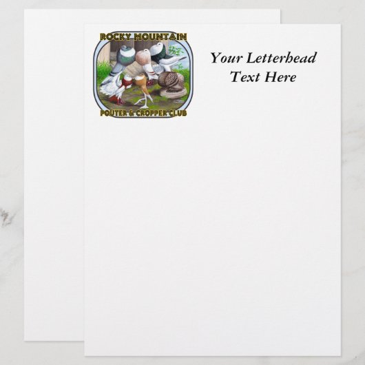 Rocky Mountain Club Logo (Front/Back)