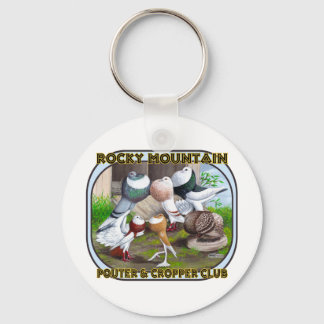 Rocky Mountain Club Logo Keychain
