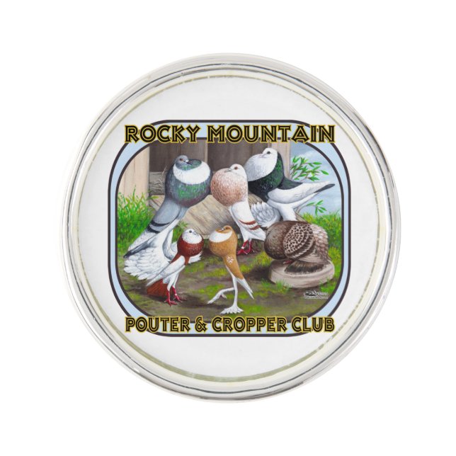 Rocky Mountain Club Logo Pin (Front)