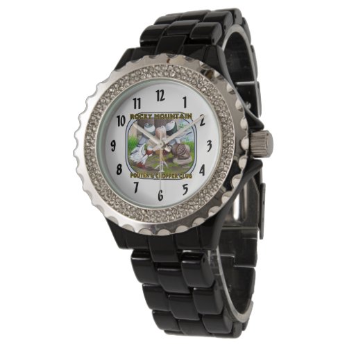 Rocky Mountain Club Logo Wrist Watch
