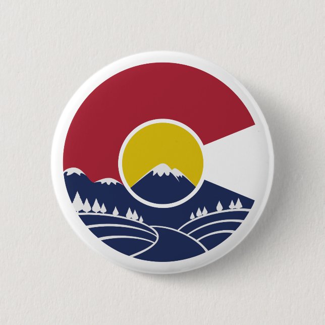 Rocky Mountain Colorado C Button (Front)