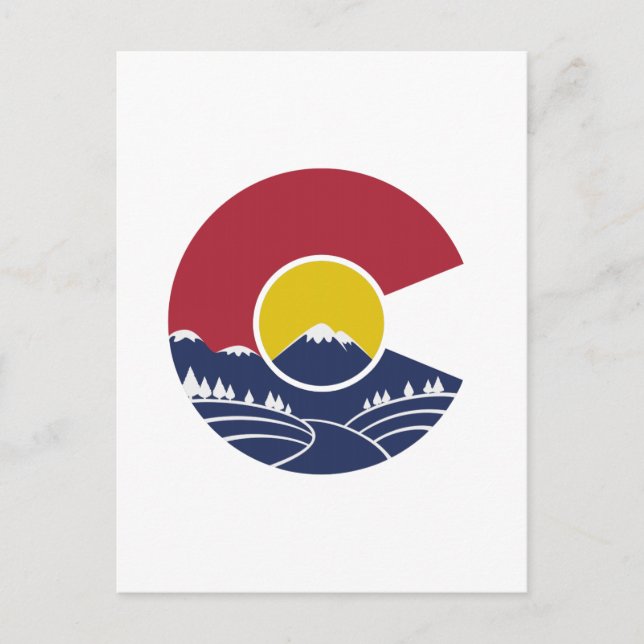 Rocky Mountain Colorado C Postcard (Front)