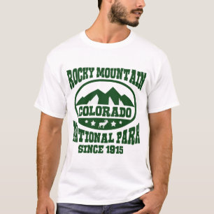 ROCKY MOUNTAIN COLORADO NATIONAL PARK SINCE 1915 T-Shirt